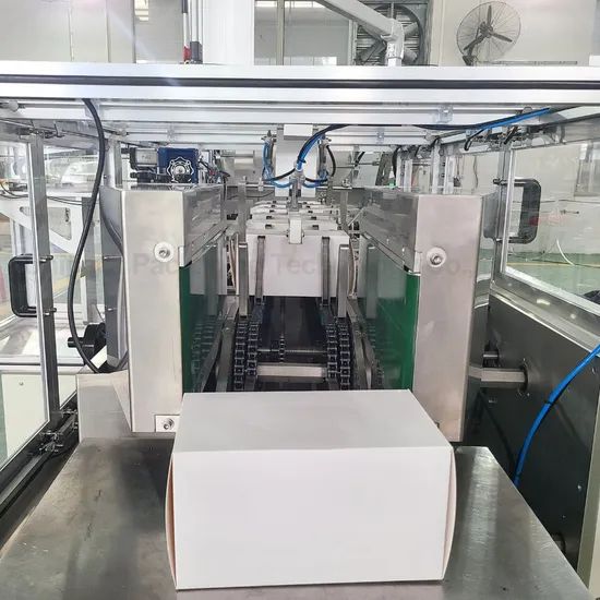 Automatic Cartoner Machine for Surgical Mask Boxes Origin China Model NO. UN102 Trademark Unipack Packaging Cartons HS Code - Image 5