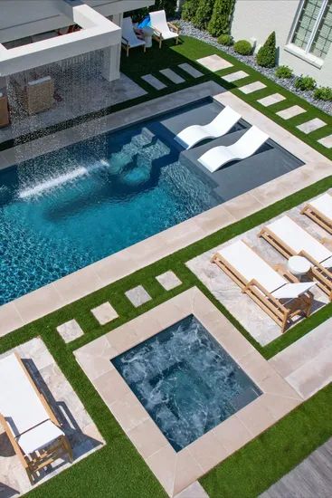 Commercial Fiberglass Rectangular Swimming Pool - Modern Hotel Outdoor SPA & Pool Equipment - Image 6