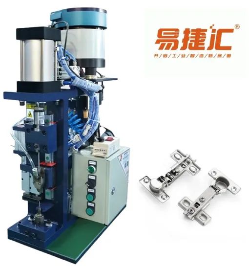 Rivet Equipment Manufacturer Fasteners Pneumatic Orbital Spinning Spin Riveting Machine - Image 6