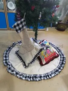 Christmas Burlap Stocking for Sublimation Printing - Image 5