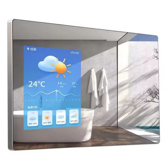 49-Inch Wall Mount Mirror Touch Android Windows Metal LCD Digital Signage Screen - Image 1