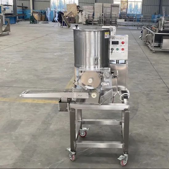 High-Efficiency Automatic Stainless-Steel Meat Patty Forming Machine - Image 3