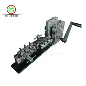 Trade Show Equipment Machinery One Machine to Straighten 1/4 Inch 3/8 Inch Copper Tubes - Image 2