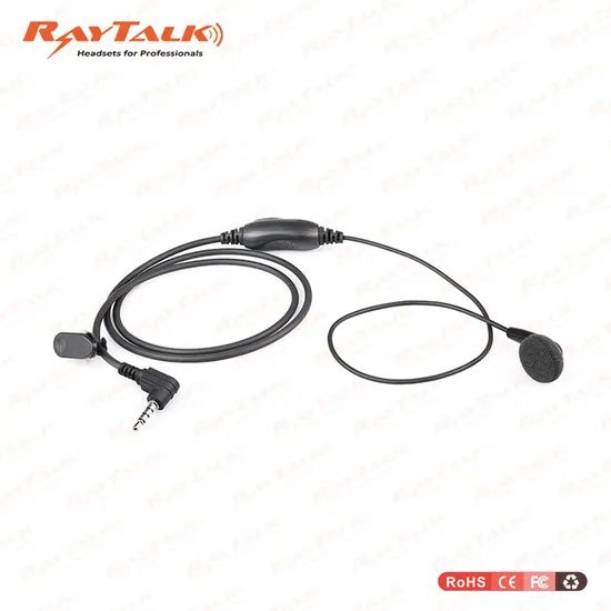 1-Wire Earbuds Earpiece for Two Way Radios Dp1400 Usage Two Way Radios/Walkie Talkies Item 1-Wire Earbuds Earpiece with Inline Ptt for Dp1400 - Image 1