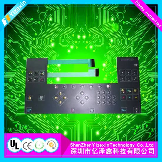 Customized Waterproof Membrane Keyboard Instrument Flexible Display - Image 6