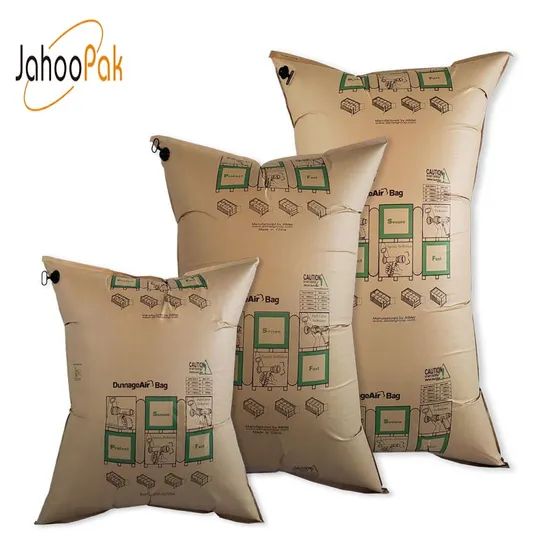 Durable Kraft Paper Air Bags for Container Shipping Stabilization - Image 2