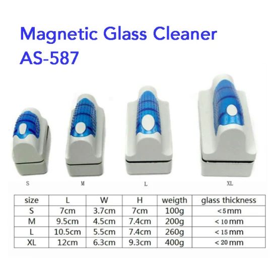 Hand Tool Cleaner Tool Kit Scrapers 4 Sizes for Aquariums Origin China Condition New Use Indoor Use Specification M Size - Image 1