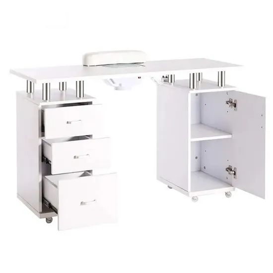 Standard Customization Girl Nail Tech Table Manicure Tables Desk - Image 1