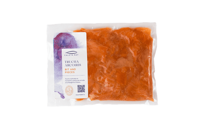 Cold Smoked Rainbow Trout Pieces - Image 1
