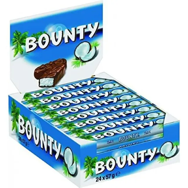 Bounty Chocolate Bar 9x28,5g Shape rod Shelf Life 12 month Place of Origin - Image 2