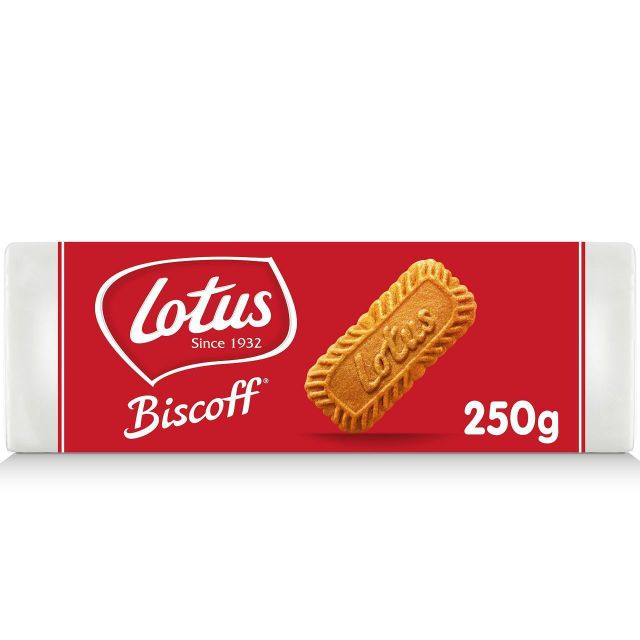 Lotus Biscoff Caramelized Biscuit Cookies 250g Model Number 1050044 Place of Origin Belgium Storage Type store in cold dry - Image 1