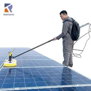 Compact Solar Panel Cleaning Brush with Battery Operated Functionality - Image 2