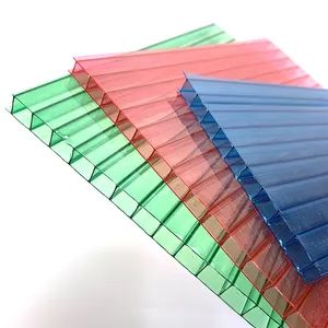 PC Honeycomb Lighting Transparent Polycarbonate PC Hollow Plate - Image 2