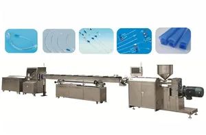 Plastic PVC PE TPU Medical Tube Extruder Catheter Making Extrusion Production Line - Image 2