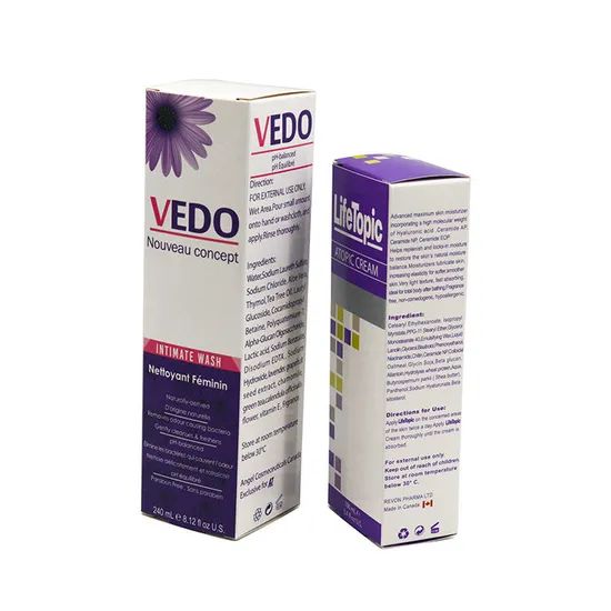 Display Rigid Paper Packaging Boxes Color Contact Lenses Paper Box - Image 1