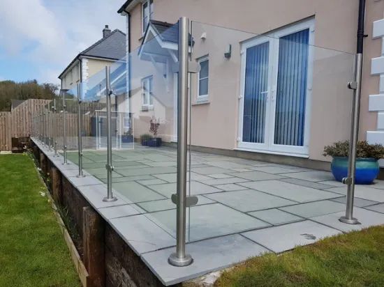 Glass Railing Stainless Steel Handrail Stair Railing Post Fence - Image 6