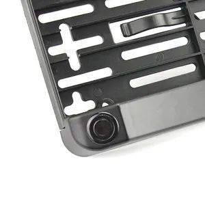 4.3" Foldable Car Monitor+3in1 European/Russia License Plate Radar Visual Camera - Image 3