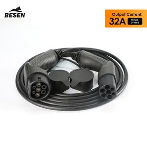 32A 5m IEC 62196 Type 2 EV Charging Spring Cable with CE Certificates - Image 5