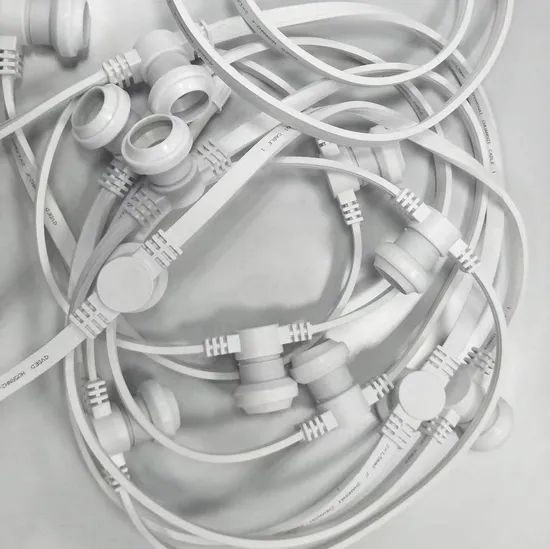 Decorative Strings String LED Lights Outdoor Waterproof Assemble E27 Sockets Belt String Light - Image 1