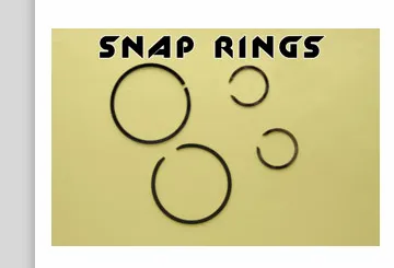 Snap Rings Material Metal End Type Open Ends Flexibility Semi-flexible Dimension Accuracy Accurate Corrosion Resistance Corrosion - Image 1