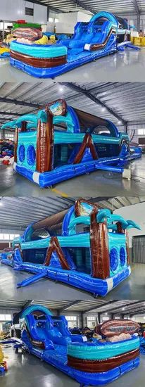 2024 Team-Building Inflatable Activities Inflatable Obstacle Course for Kids - Image 6