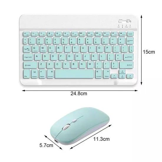 Mini Bluetooth Keyboard and Mouse Combo for Notebooks Origin China Trademark OEM Size Full Size Model NO. JP10 Connectivity All - Image 1