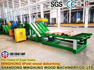 Wood Log Rounding Debarker Machine with Chipper Shredder - Image 5