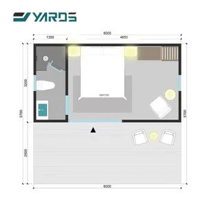Expandable House Steel Folding Prefabricated Home Tiny Capsule House - Image 3
