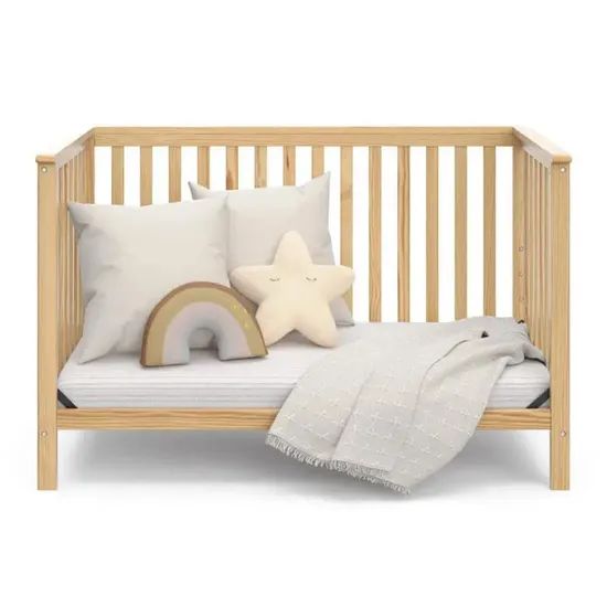 Baby Kids Bedroom Wood Sofa Rocking Swing Chair Cradle Bed Baby Rocker Baby - Image 3