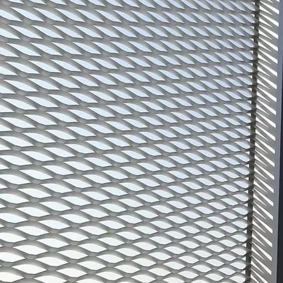 Flattenedd Heavy Expanded Metal Expanded Stainless Steel Wire Mesh - Image 2