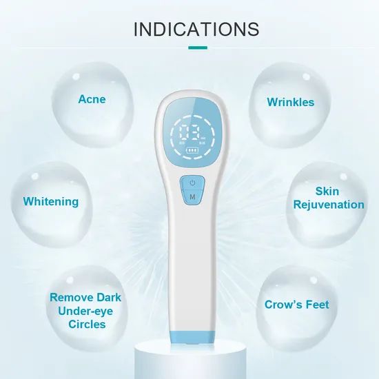Skin Tightening and Wrinkle Removal LED Red and Blue Beauty Machine - Image 2