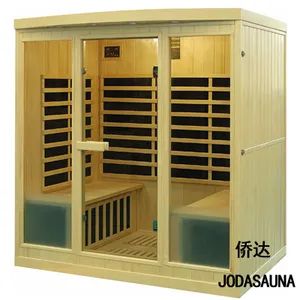 Solid Wood Infrared Sauna Room 2 Person Brand Joda Power 2700W Origin China Model NO. QD-I Capacity 2 People Voltage 110V/ - Image 1