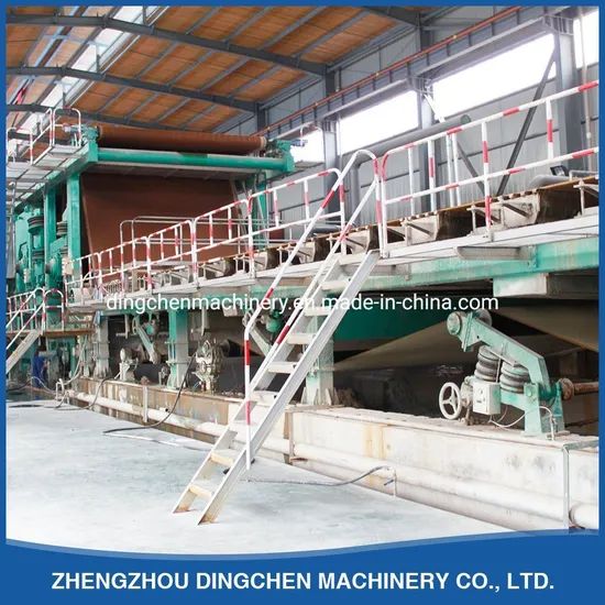 Waste Paper Carton Recycled Making Paperboard Machine Box Paper Machine with CE Certificate - Image 5
