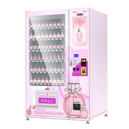 Afen OEM Advertise Display Touch Screen Perfume Vending Machine with Elevator - Image 2