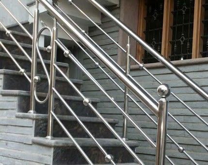 Steel Ss Staircase Railing Color Steel Steel Grade - Image 1