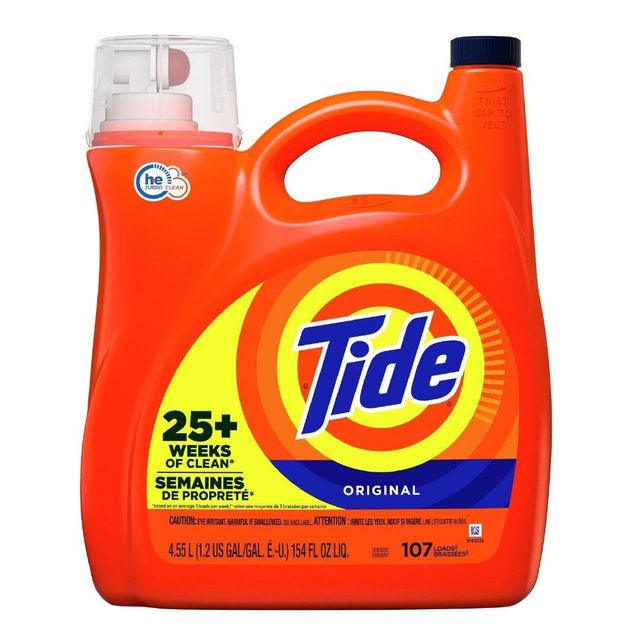 Tide Ultra Concentrated Liquid Laundry Detergent | Original 158 loads - Image 2