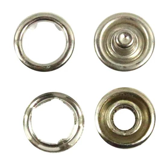 Hot Sale Metal Garment Accessories Prong Ring Snap Button - Image 5