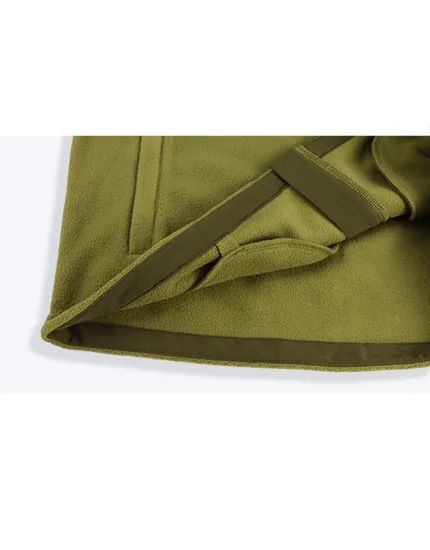 Customized Mens 100% Recycled Zip Fleece Jacket with Chest Pocket - Image 5