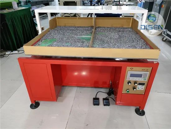 Automatic Crystal Stone Modify Rhinestone Transfer Paper Brushing Shaking Machine Brush Hot Fix Rhinestone Motif Making Machine - Image 2
