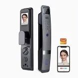 WiFi Tuya APP Camera Monitor Screen Mobile NFC Remote Control Fingerprint Door Lock - Image 1