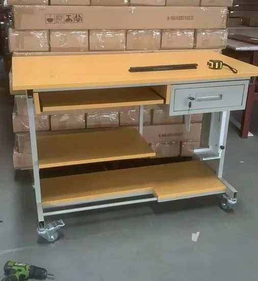 Manufacturer Direct Casters Multi Storage Training Computer Desks - Image 1
