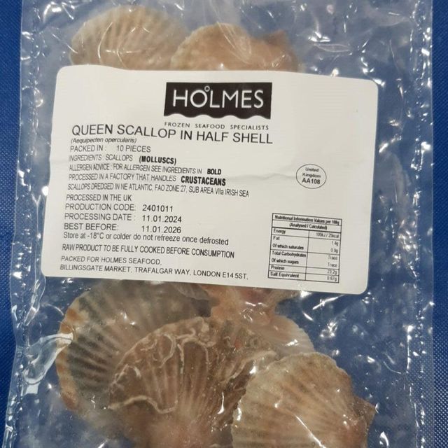 Bulk Frozen Queen Scallops High Quality Natural Taste Fresh and Tender IQF Processed Seafood Ideal for Export and Wholesale Buyers - Image 4