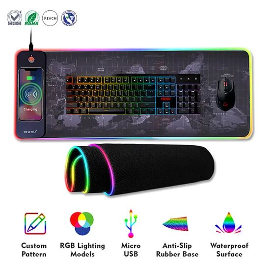 RGB Gaming Mouse Pad with Color Changing LED Lights - Image 5