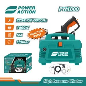 Electric Mini Portable Induction Motor Water Cleaning High Pressure Cleaner Washer - Image 1