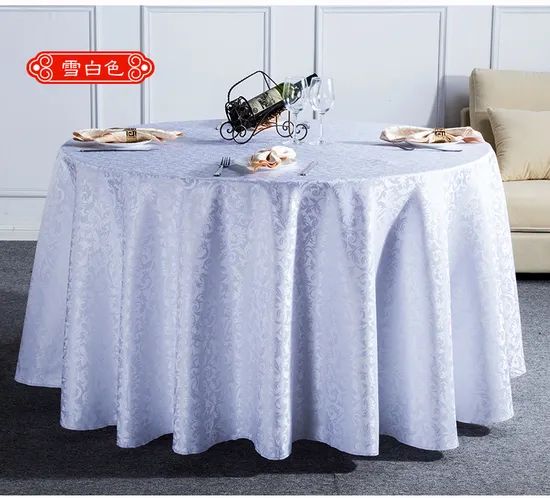 Large Leaf Hook Flower Wedding Tablecloth Covers Sashes - Image 5