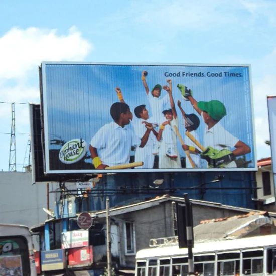 Outdoor Small Size Trivision Billboard with Design Unipole Brand First Origin China Size Customized Trademark First Specification - Image 2