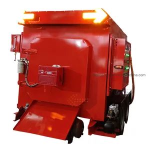 Broken Road Pavement Repair Hot Bitumen Recycle Machine in Highway - Image 3