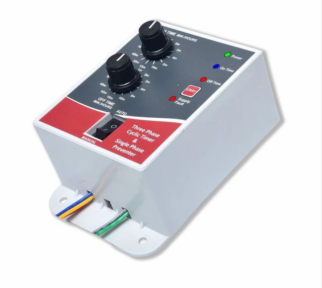 Three Phase Analog Cyclic Timer Weight 750g Phase Three Phase Dim Light Protection Yes Warranty Period 12 Months Over Voltage Protection - Image 3