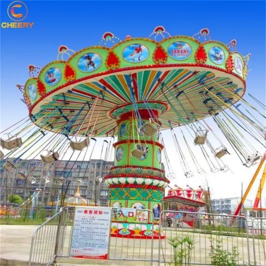Fairground Attraction Amusement Park Rides Swing Carousel Flying Chair - Image 3