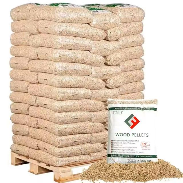 Wood Pellet High Quality - BEST Price Grade A Origin Europe Standard Din Plus Packaging 15kg Bags Quality Grade Wood Pellets A1 - Image 2